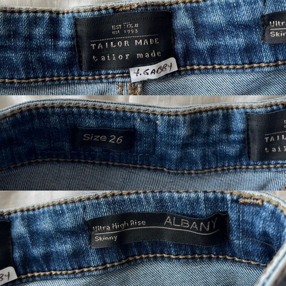 Tailor Made Albany Ultra High Rise Skinny Jean 26 - Picture 6 of 15